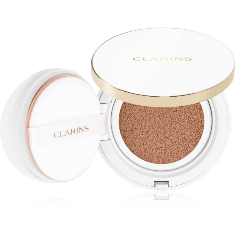 Clarins Everlasting Cushion Foundation maquillaje de larga duración en esponja SPF 50 tono 112 Amber 13 ml