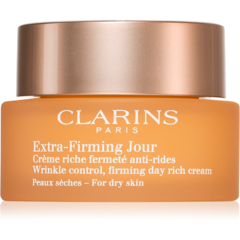 Clarins Extra-Firming Day Lifting-Tagescreme gegen Falten für trockene Haut 50 ml