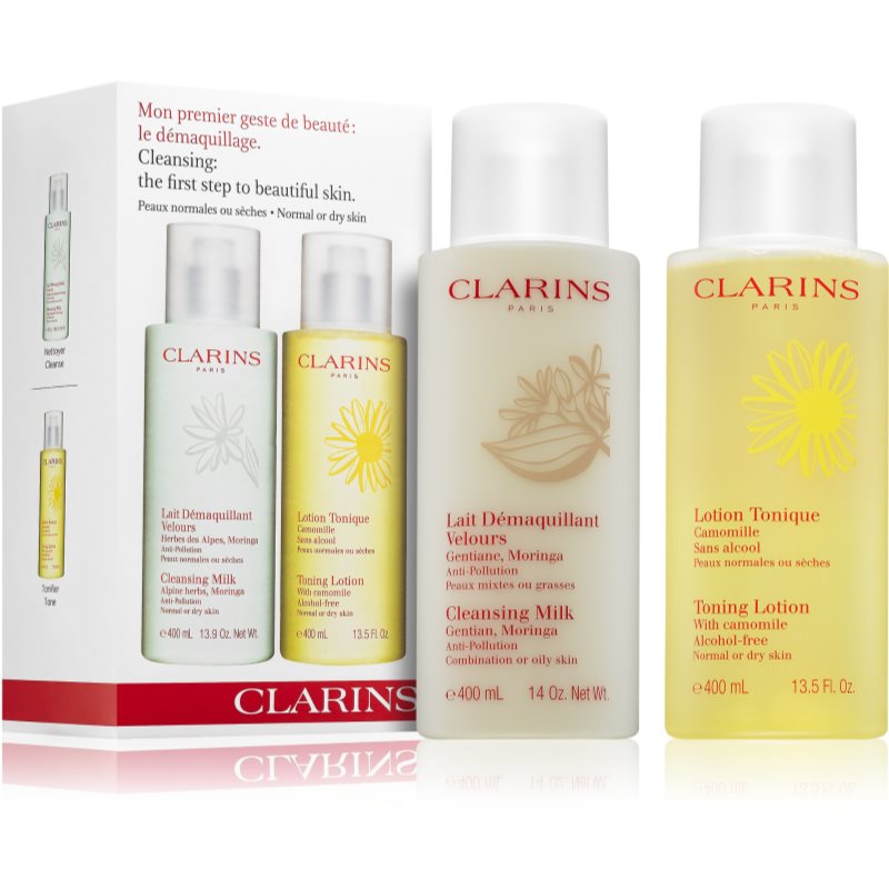 Clarins Cleansers coffret cosmétique I. pour femme cadeau de noel 2019 frivole et futile 
