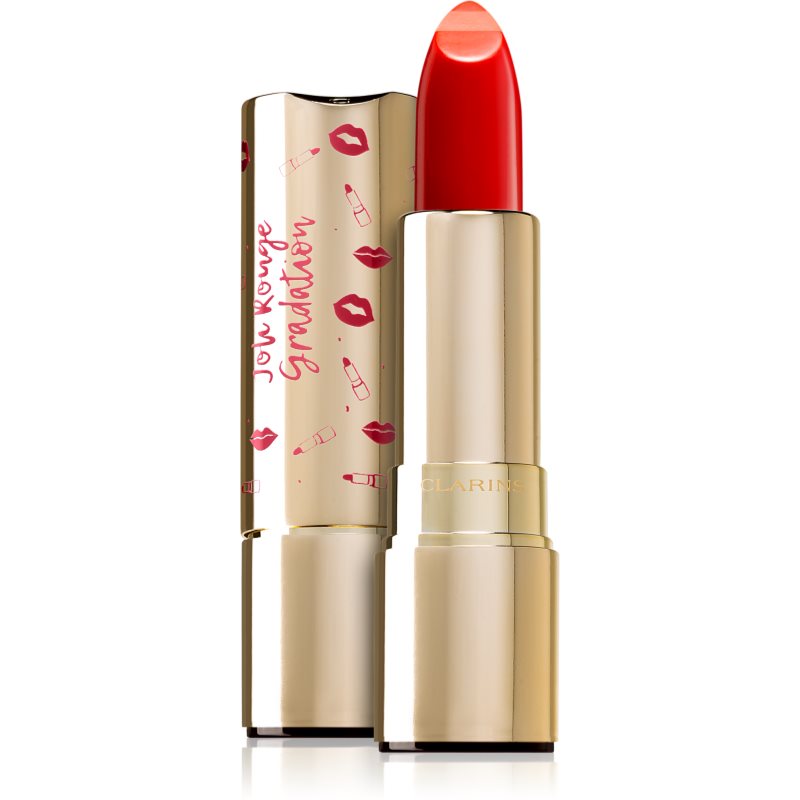 

Clarins Lip Make-Up Joli Rouge Gradation двокольорова помада для губ відтінок 801 Coral Gradation