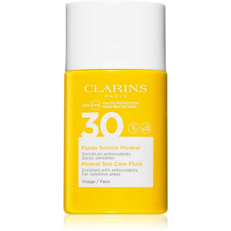 Clarins Mineral Sun Care Fluid mineralny krem opalający do twarzy SPF 30 30 ml