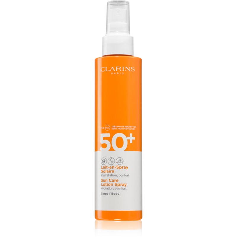 Clarins Sun Care Lotion Spray schützendes Sonnenspray SPF 50+ 150 ml