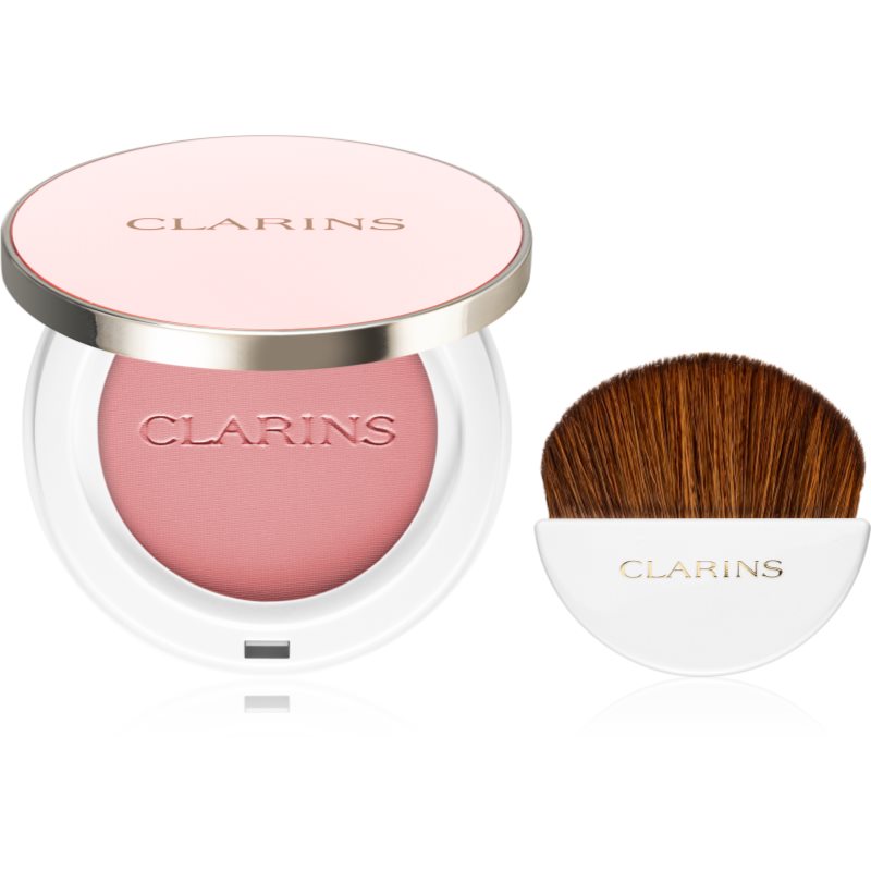 Clarins Joli Blush colorete con efecto de larga duración tono 02 Cheeky Pink 5 g