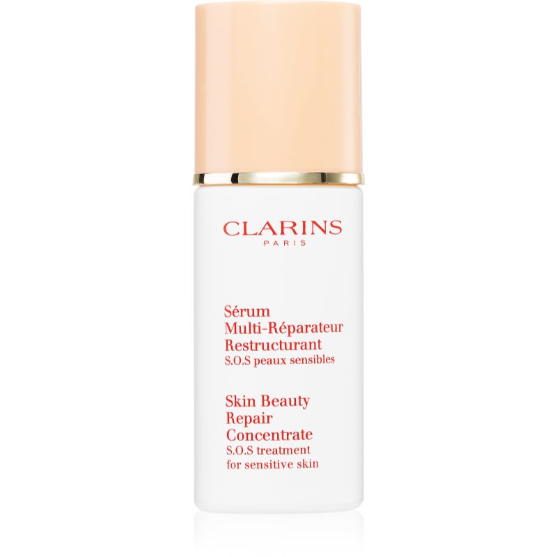 Clarins Skin Beauty Repair Concentrate S.O.S Treatment regeneracijski in hranilni serum  za občutljivo kožo, nagnjeno k rdečici 15 ml