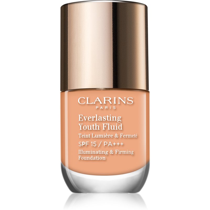 Clarins Everlasting Youth Fluid maquillaje con efecto iluminador  SPF 15 tono 108 Sand 30 ml