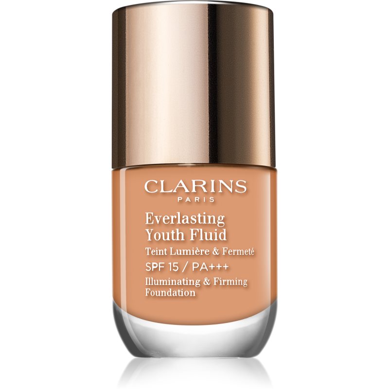 Clarins Everlasting Youth Fluid maquillaje con efecto iluminador  SPF 15 tono 110 Honey 30 ml