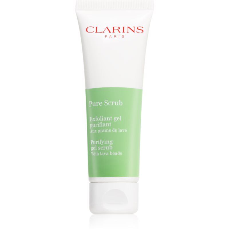 Clarins Pure Scrub Purifying Gel Scrub gel exfoliante para pieles grasas 50 ml