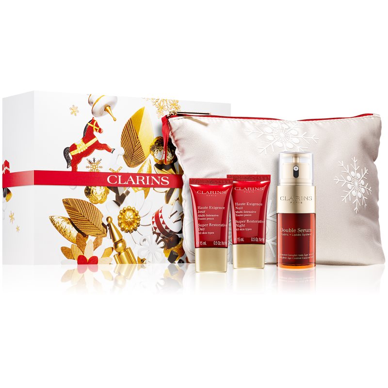 

Clarins Double Serum & Super Restorative Collection подарунковий набір