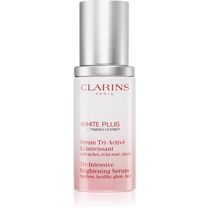 Clarins White Plus Pure Translucency Tri-Intensive Brightening Serum élénkítő szérum a pigment foltok ellen 30 ml