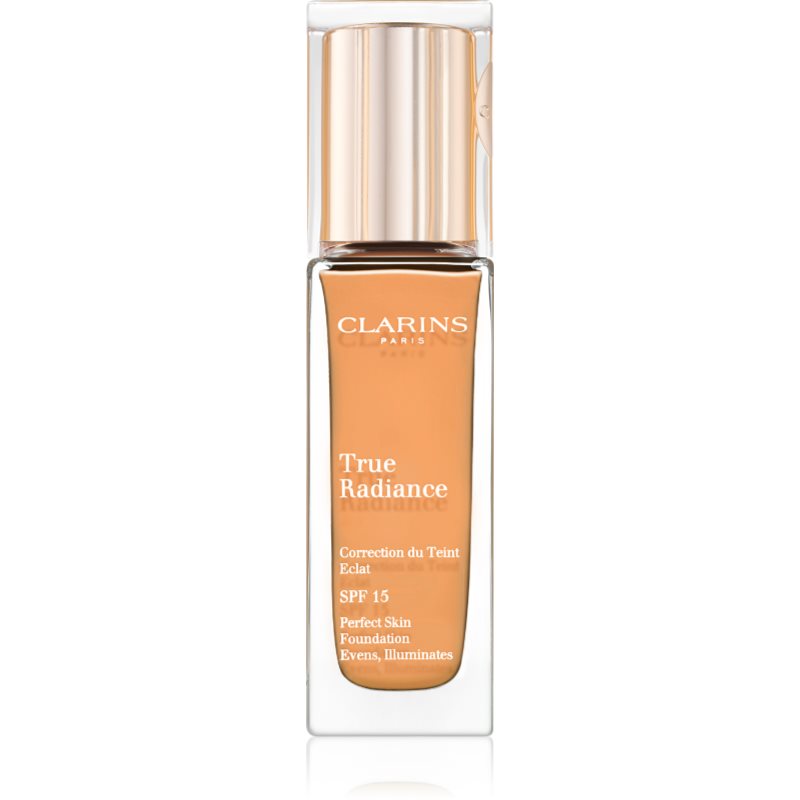 

Clarins Face Make-Up True Radiance освітлюючий та зволожуючий тональний крем SPF 15 113 Chestnut