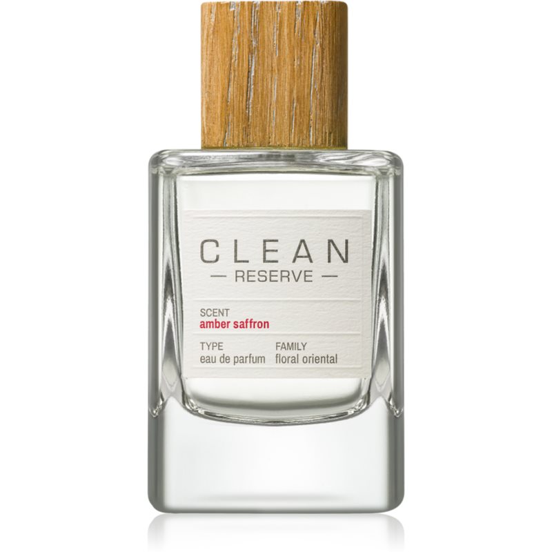 CLEAN Reserve Collection Amber Saffron Eau de Parfum unissexo 100 ml