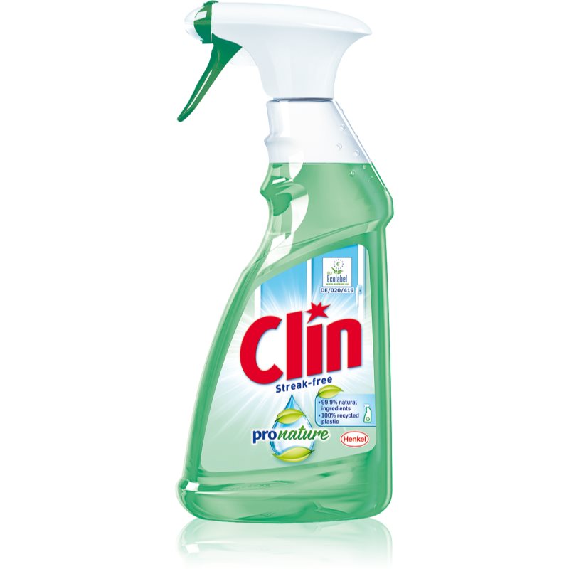 Clin ProNature čistilo za steklo 500 ml