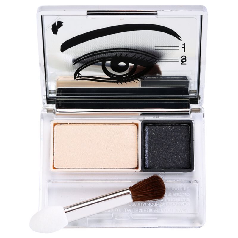 Clinique All About Shadow Duo sombra de ojos tono 05 Diamonds and Pearls  2,2 g