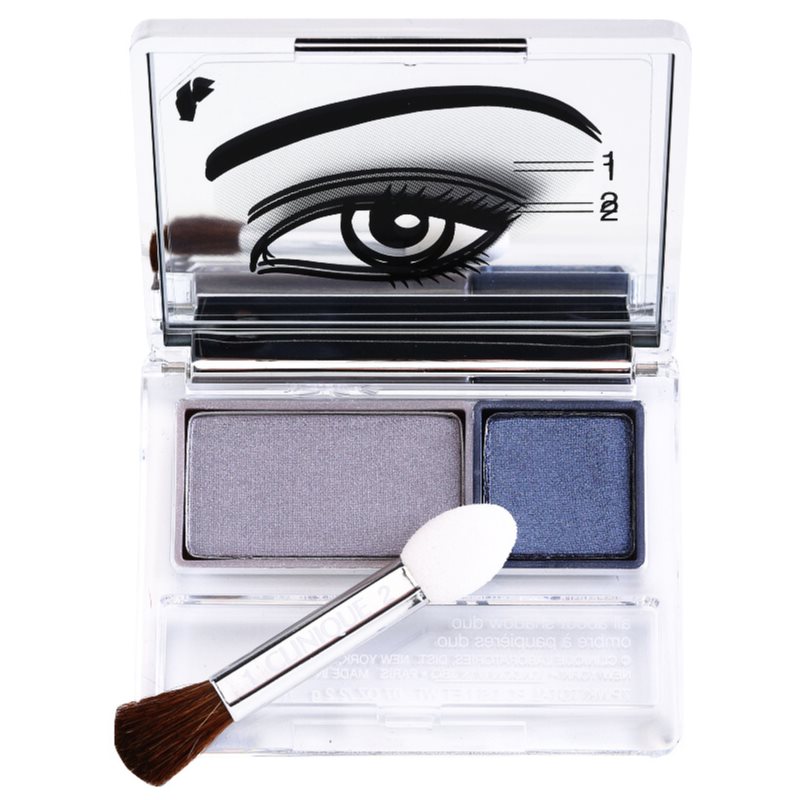 Clinique All About Shadow Duo sombras tom 22 Jeans and Heels  2,2 g