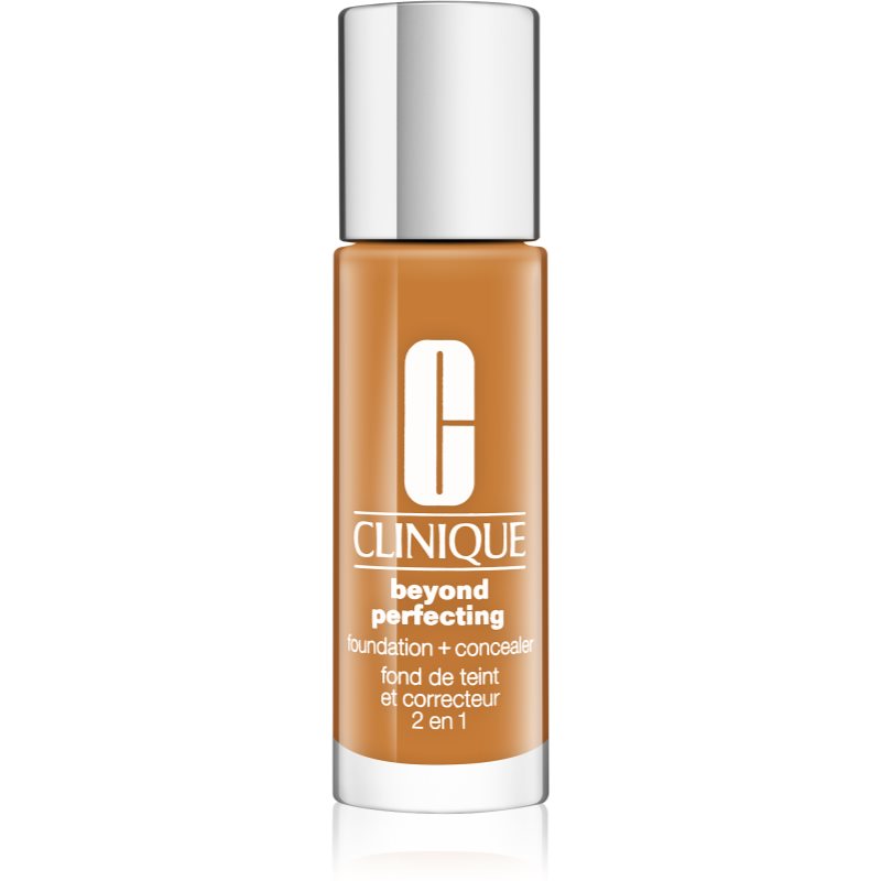 Clinique Beyond Perfecting make-up és korrektor 2 az 1-ben árnyalat 23 Ginger 30 ml