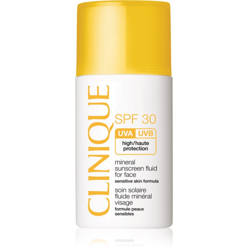 Clinique Sun mineralni fluid za sončenje za obraz SPF 30 30 ml