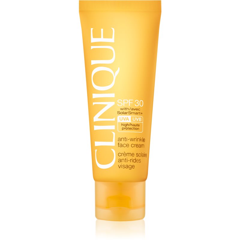 Clinique Sun crema bronceadora antiarrugas para rostro SPF 30 50 ml