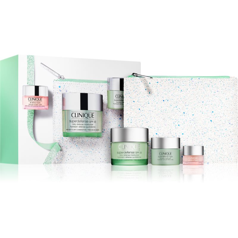 

Clinique Superdefense косметичний набір I. (для сухої та комбінованої шкіри