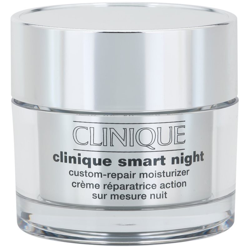 Clinique Clinique Smart nawilżający krem przeciwzmarszczkowy na noc do skóry suchej i bardzo suchej 50 ml