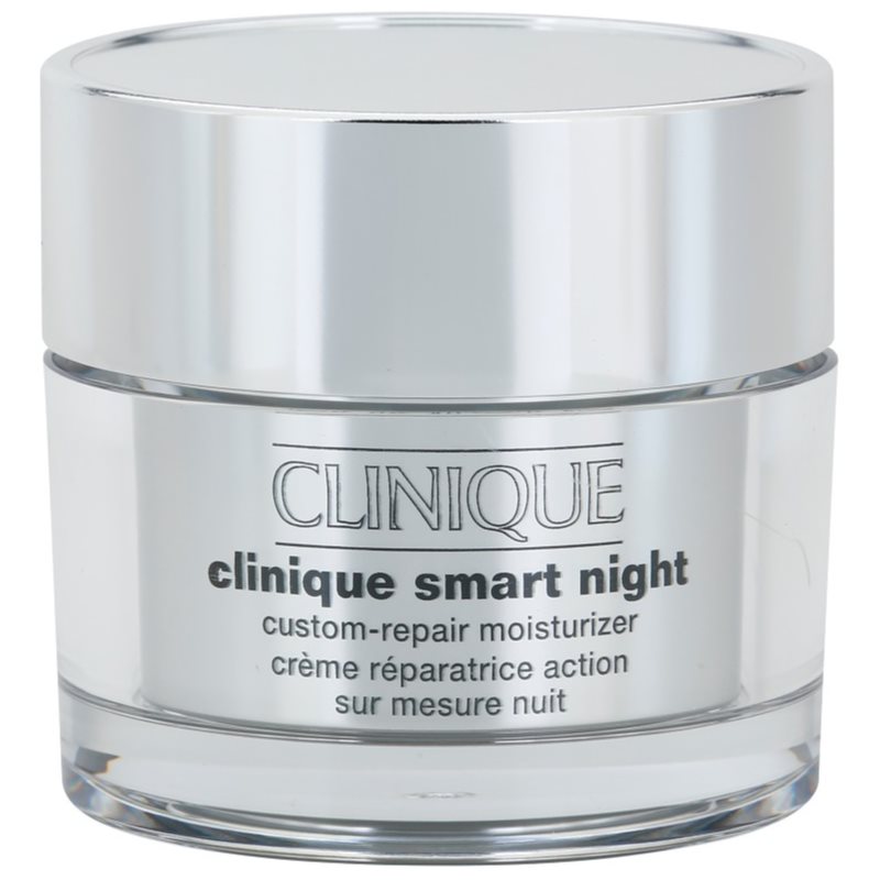 Clinique Clinique Smart creme hidratante de noite antirrugas para pele seca e mista 50 ml