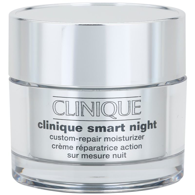 Clinique Clinique Smart creme hidratante de noite antirrugas para pele mista e oleosa 50 ml
