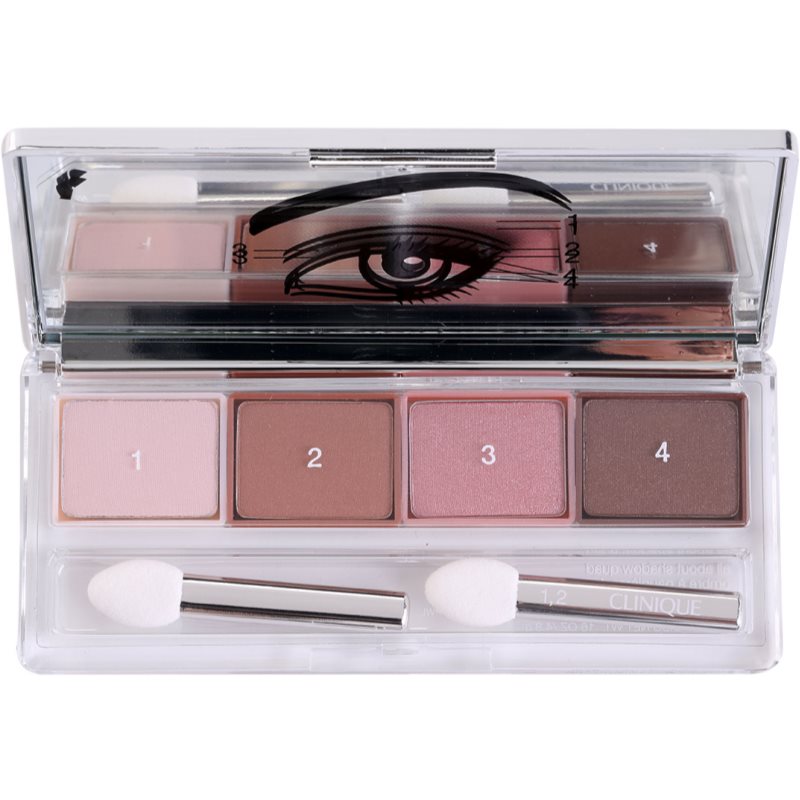 Clinique All About Shadow Quad sombras tom 06 Pink Chokolate  4,8 g