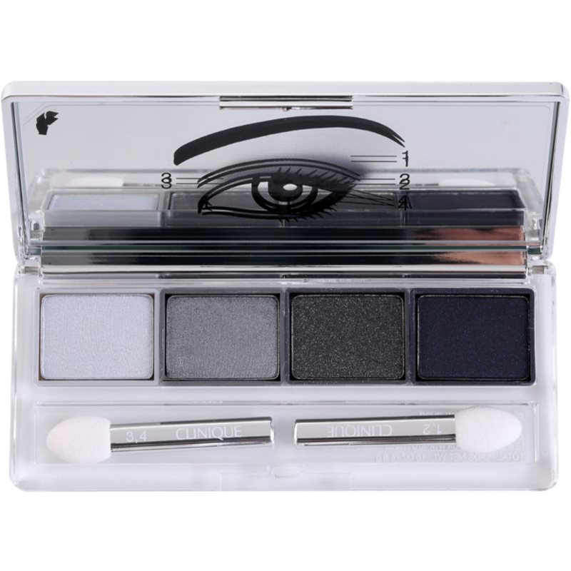 Clinique All About Shadow Quad sombras tom 09 Smoke and Mirros  4,8 g