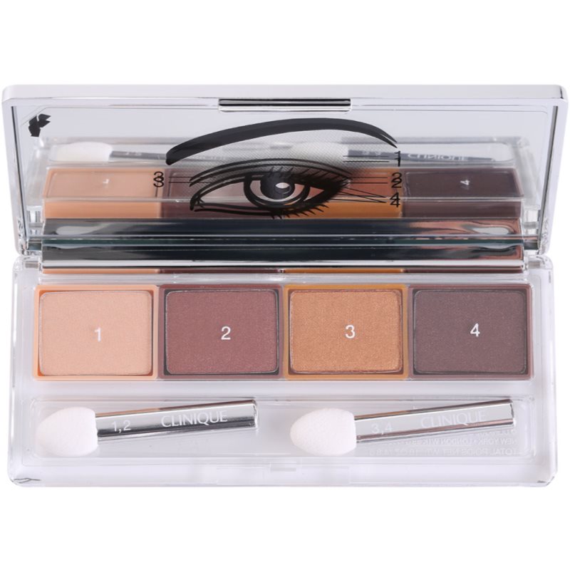 Clinique All About Shadow Quad sombras tom 03 Morning Java  4,8 g