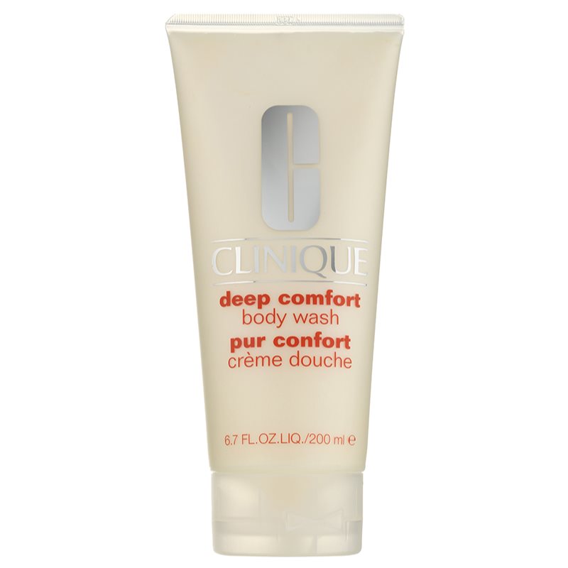 Clinique Deep Comfort crema de ducha suave para todo tipo de pieles 200 ml