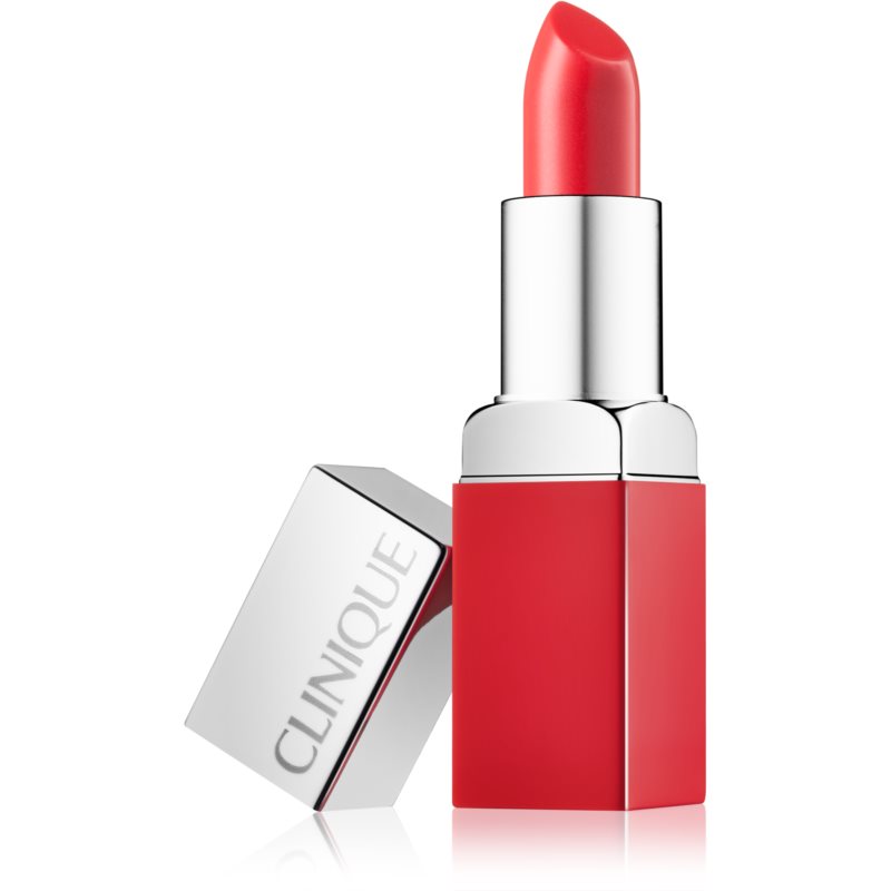 Clinique Pop Lip Colour + Primer Lippenstift + Make-up Primer 2 in 1 Farbton 06 Poppy Pop 3,9 g