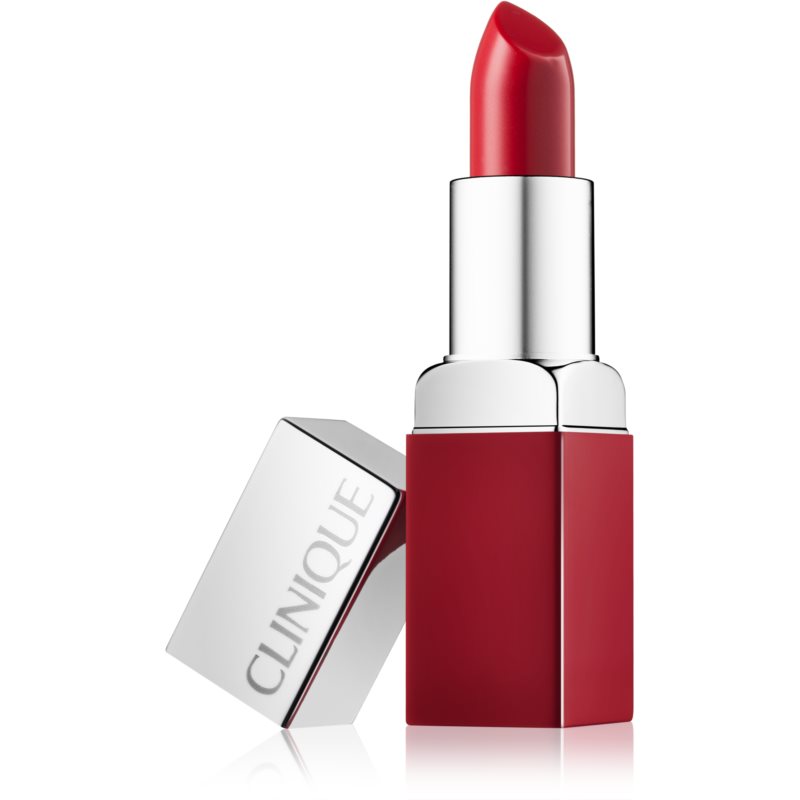Clinique Pop Lip Colour + Primer Lippenstift + Make-up Primer 2 in 1 Farbton 08 Cherry Pop 3,9 g