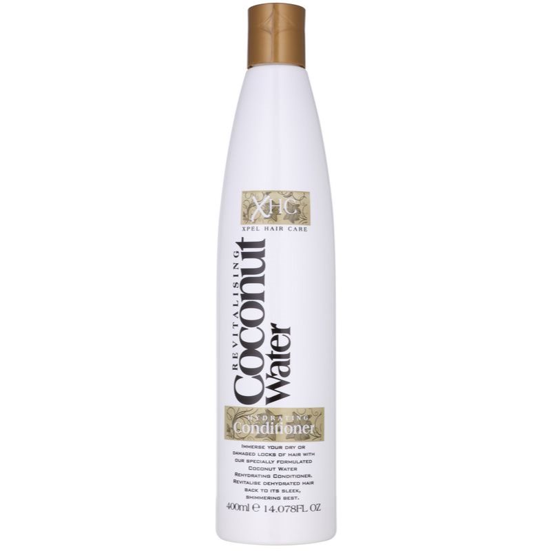 Coconut Water  XHC condicionador para cabelos secos e danificados 400 ml