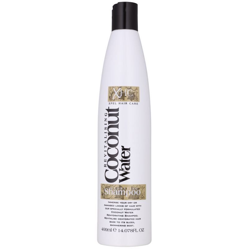 Coconut Water  XHC champô para cabelos secos e danificados 400 ml