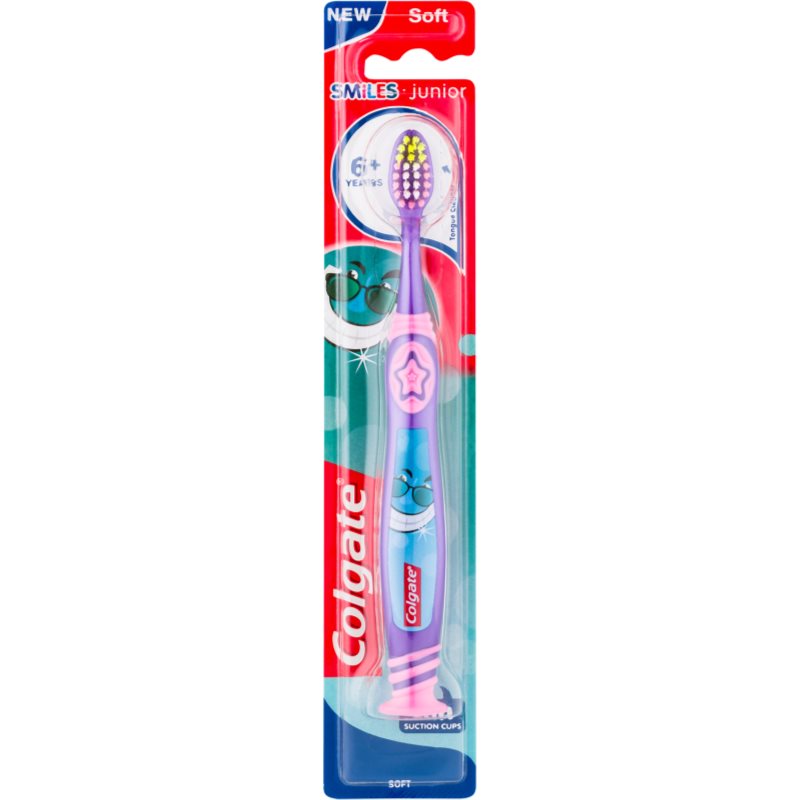 

Colgate Smiles Junior зубна щітка для дітей від 6 років м'яка