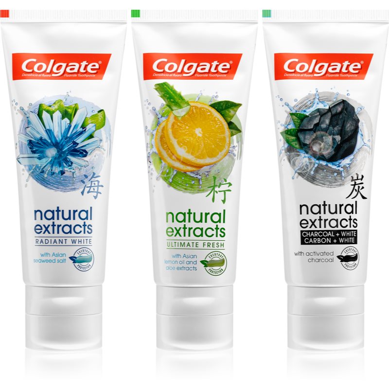 Colgate Natural Extracts set zobne nege