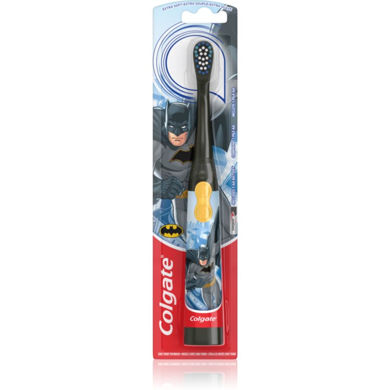 Colgate Kids Batman cepillo dental a pilas para niños extra suave Silver