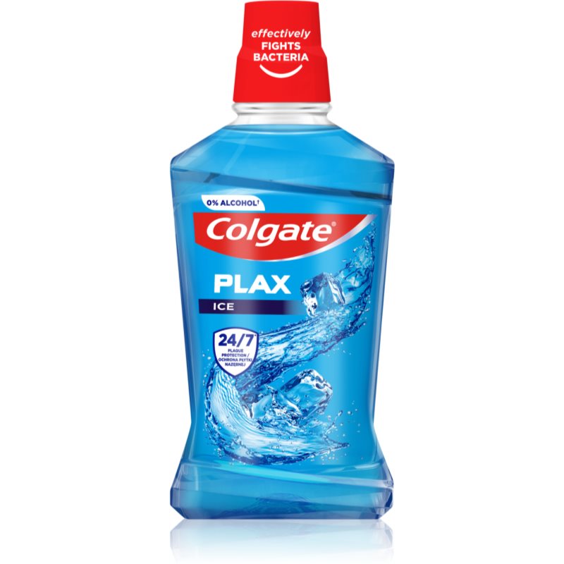 Colgate Plax Ice ústní voda bez alkoholu 500 ml