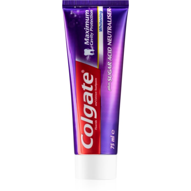 Colgate Maximum Cavity Protection Whitening dentífrico branqueador 75 ml