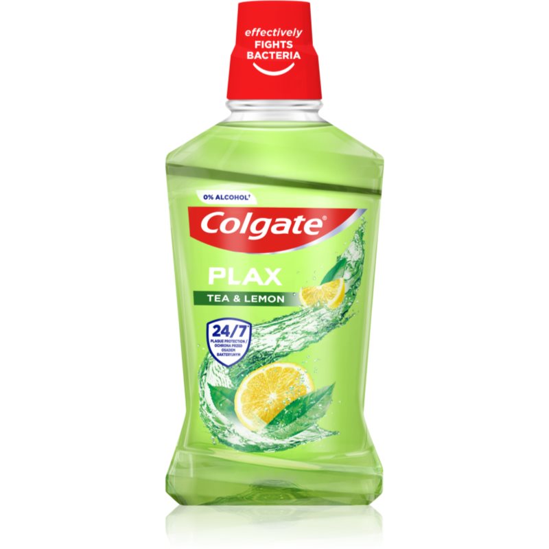Colgate Plax Tea & Lemon ústní voda proti zubnímu plaku 500 ml