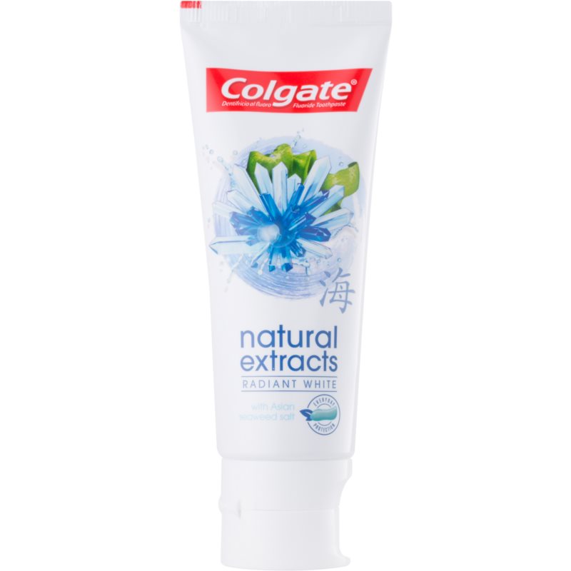 Colgate Natural Extracts Radiant White dentífrico branqueador 75 ml