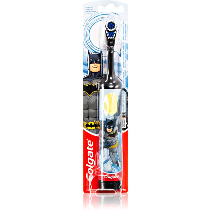 Colgate Kids Batman batteriebetriebene Zahnbürste für Kinder extra soft Black