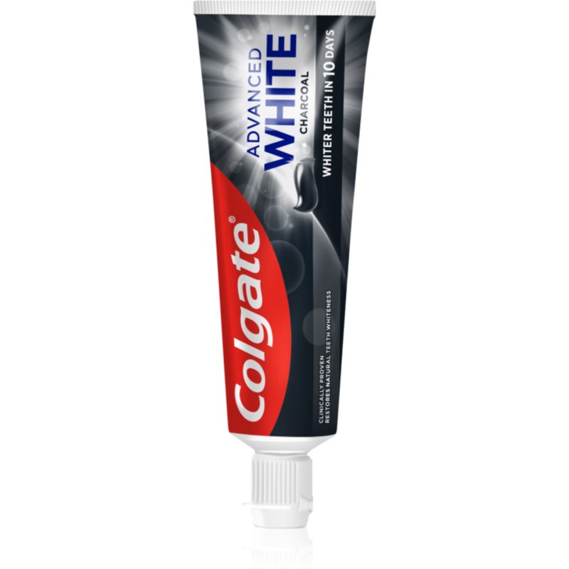 Colgate Advanced White pasta de dientes blanqueadora con carbón activo 75 ml