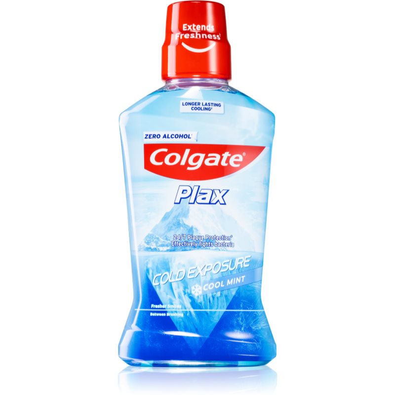 Colgate Plax Cold Explosure ustna voda proti zobnim oblogam Cool Mint 500 ml