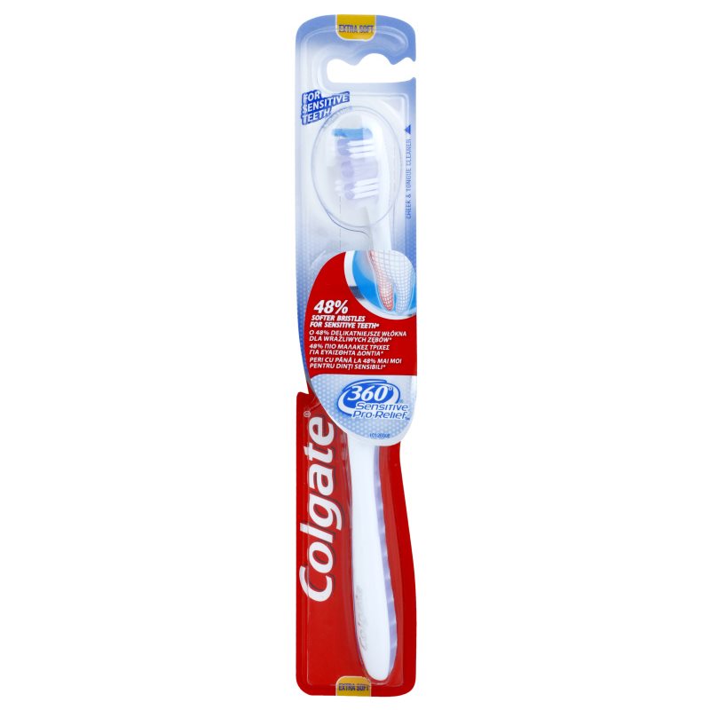 

Colgate Sensitive Pro Relief 360° зубна щітка екстра м'яка