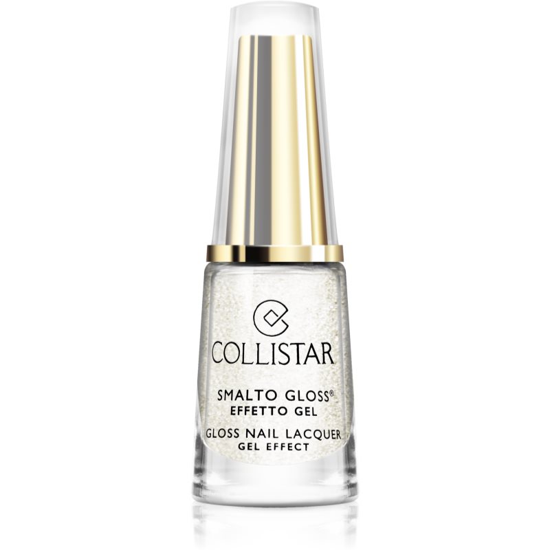 Collistar Gloss Nail Lacquer Gel Effect verniz tom 503 Bianco Diamante 6 ml
