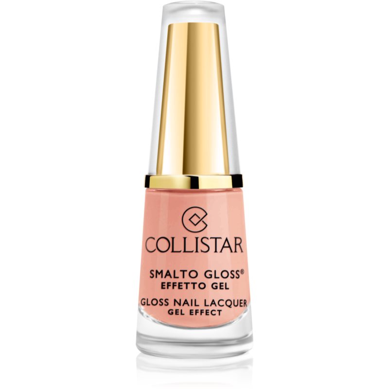 Collistar Gloss Nail Lacquer Gel Effect verniz tom 513 Neutral French 6 ml