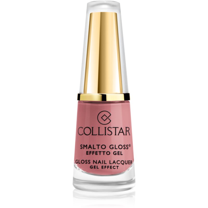 Collistar Gloss Nail Lacquer Gel Effect lakier do paznokci odcień 514 Elegant Pink 6 ml