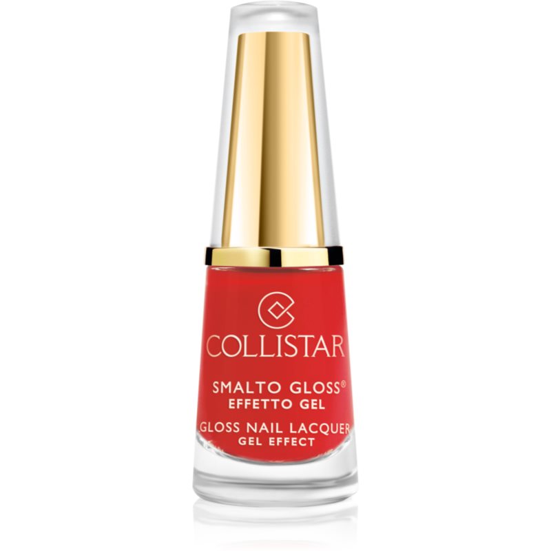 Collistar Gloss Nail Lacquer Gel Effect лак за нокти цвят 543 Energy Orange 6 мл.