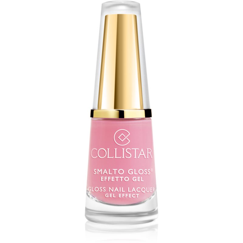 Collistar Gloss Nail Lacquer Gel Effect verniz tom 547 Elegance Pink 6 ml