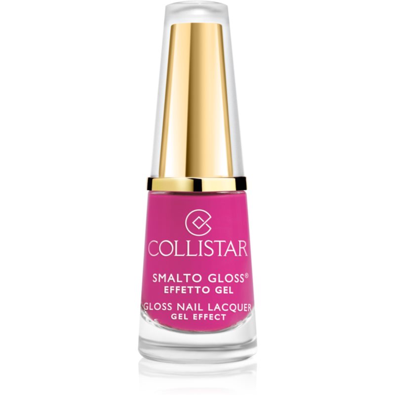 Collistar Gloss Nail Lacquer Gel Effect esmalte de uñas tono 551 Witty Fuchsia 6 ml